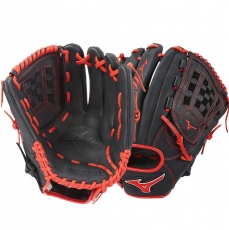 CLOSEOUT Mizuno MVP Prime SE Baseball Glove 12" Black/Red GMVP1200PSE6 312508