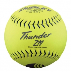 Dudley 12" USSSA Thunder ZN Classic M Slowpitch Softball (1 Dozen) 4U-540Y