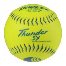 Dudley 12" USSSA Thunder SY Classic M Slowpitch Softball (1 Dozen) 4U-541Y