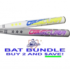 BAT BUNDLE DEAL - 2022 AND 2023 Easton Obscura Slowpitch Softball Bat ASA USA