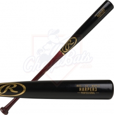 CLOSEOUT Rawlings Bryce Harper Pro Grade Maple Wood Baseball Bat BH3PL