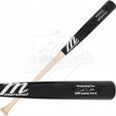CLOSEOUT Marucci Bringer of Rain Pro Model Maple Wood Baseball Bat MVE3BOR-N/BK