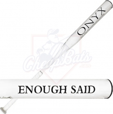 CLOSEOUT Onyx Enough Said Senior Slowpitch Softball Bat End Loaded SSUSA
