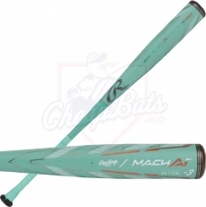 2024 Rawlings Mach AI BBCOR Baseball Bat -3oz RBB4MC3