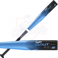 CLOSEOUT 2023 Rawlings Clout Youth USSSA Baseball Bat -10oz RUT3C10