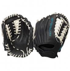 CLOSEOUT Easton Stealth Pro Fastpitch Softball Glove 12" STFP1200BKWH