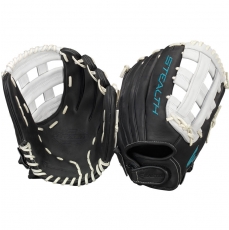 CLOSEOUT Easton Stealth Pro Fastpitch Softball Glove 12.75" STFP1275BKWH