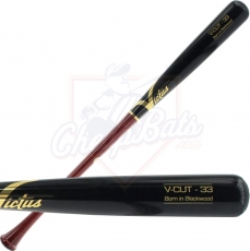 CLOSEOUT Victus V-Cut Pro Gloss Limited Edition Maple Wood Baseball Bat VGPC-CH/BK