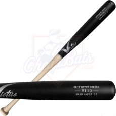 CLOSEOUT Victus V110 Grit Matte Reserve Maple Wood Baseball Bat VMRWMV110-NT/BK