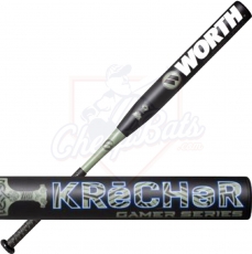 2022 Worth Krecher Gamer XL Senior Slowpitch Softball Bat End Loaded SSUSA WKRGMS