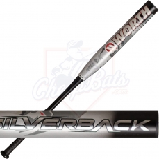 CLOSEOUT 2022 Worth Silverback XL Slowpitch Softball Bat End Loaded USSSA WSB22U
