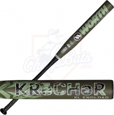 CLOSEOUT 2022 Worth Krecher XL Slowpitch Softball Bat End Loaded USSSA WSS22U