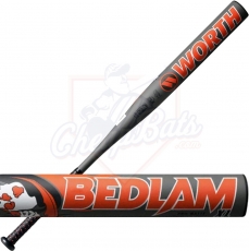 2024 Worth Bedlam Phil Matte XL Slowpitch Softball Bat End Loaded USSSA WSU4PMB1L