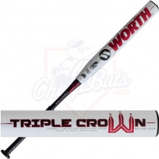 CLOSEOUT 2017 Worth Triple Crown XL Slowpitch Softball Bat End Loaded USSSA WTCXLU