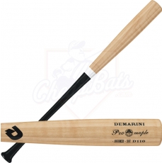 CLOSEOUT DeMarini D110 Pro Maple Wood Composite BBCOR Baseball Bat -3oz WTDX110BLNA