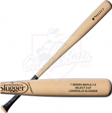 CLOSEOUT Louisville Slugger I13 Series 7 Select Cut Maple Wood Baseball Bat WTLW7MI13A18G