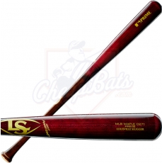 CLOSEOUT Louisville Slugger C271 Cherry Bomb MLB Prime Maple Wood Baseball Bat WTLWPM271E18