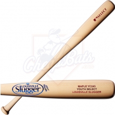 CLOSEOUT Louisville Slugger Y243 Select Youth Maple Wood Baseball Bat WTLWYM243A17