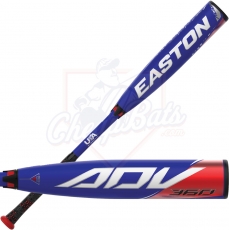 CLOSEOUT 2021 Easton ADV 360 Youth USA Baseball Bat -11oz YBB21ADV11