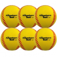 The Anywhere Ball (Mojo Ball) - Yellow - 6 Pack