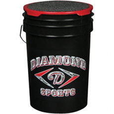 Diamond Ball Bucket - Black