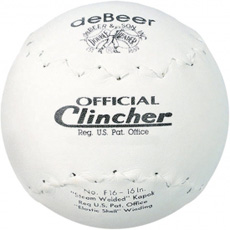 deBeer Clincher Softball 16" SINGLE BALL F16-SINGLEBALL